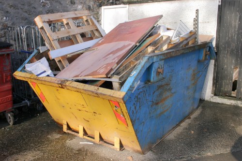 House clearance team preparing for a clearance job in Byfleet